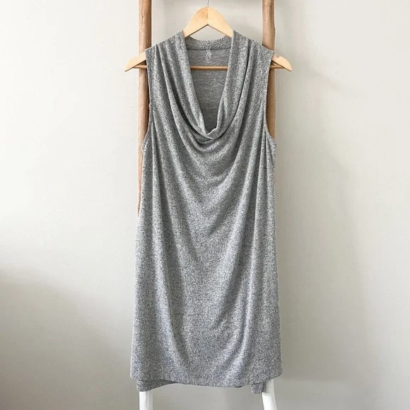 Z Supply | Dresses | Z Supply Sleeveless Cowl Neck Soft Knit Mini Dress  Heather Gray | Poshmark